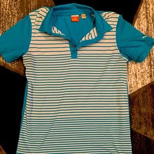 Puma golf shirt sz M